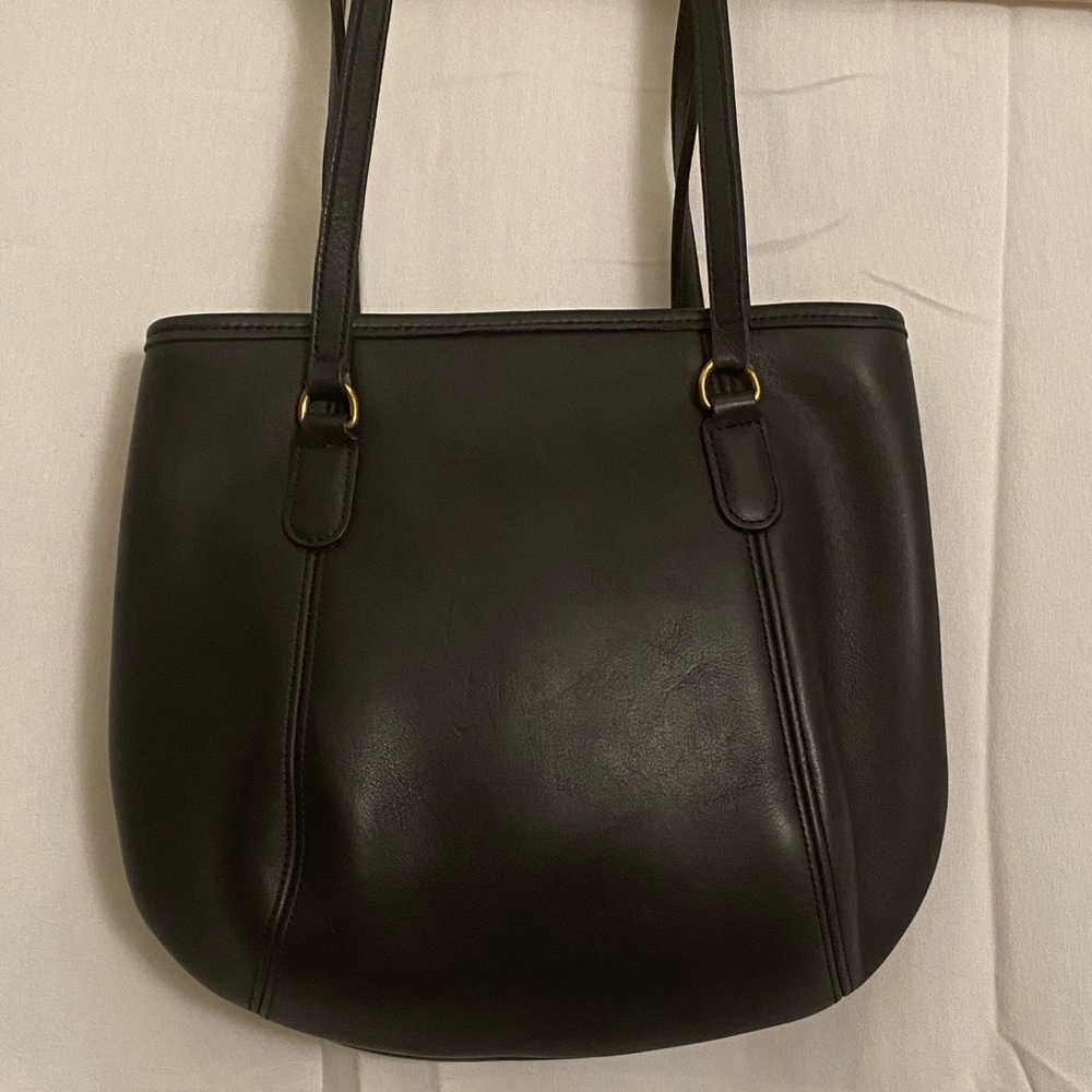 Vintage coach round bucket bag